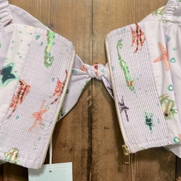 Hill House Lavender Sea Life Print Top - Picture 6 of 6